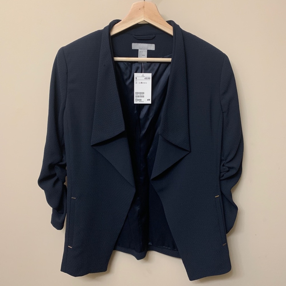 Navy Blue Stylish Blazer